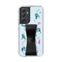 Slim Protection Case - STAND & RING RIBBON Black［ HATSUNE MIKU - Ribbon - Instrumental - Blue ］