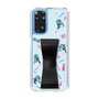 Slim Protection Case - STAND & RING RIBBON Black［ HATSUNE MIKU - Ribbon - Instrumental - Blue ］
