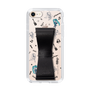 Slim Protection Case - STAND & RING RIBBON Black［ HATSUNE MIKU - Ribbon - Instrumental - Monochrome ］