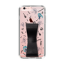 Slim Protection Case - STAND & RING RIBBON Black［ HATSUNE MIKU - Ribbon - Instrumental - Monochrome ］