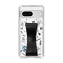 Slim Protection Case - STAND & RING RIBBON Black［ HATSUNE MIKU - Ribbon - Instrumental - Monochrome ］