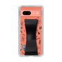 Slim Protection Case - STAND & RING RIBBON Black［ HATSUNE MIKU - Ribbon - Instrumental - Monochrome ］