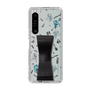 Slim Protection Case - STAND & RING RIBBON Black［ HATSUNE MIKU - Ribbon - Instrumental - Monochrome ］