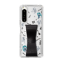Slim Protection Case - STAND & RING RIBBON Black［ HATSUNE MIKU - Ribbon - Instrumental - Monochrome ］