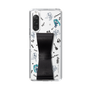 Slim Protection Case - STAND & RING RIBBON Black［ HATSUNE MIKU - Ribbon - Instrumental - Monochrome ］