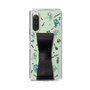 Slim Protection Case - STAND & RING RIBBON Black［ HATSUNE MIKU - Ribbon - Instrumental - Monochrome ］