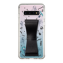 Slim Protection Case - STAND & RING RIBBON Black［ HATSUNE MIKU - Ribbon - Instrumental - Monochrome ］