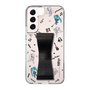 Slim Protection Case - STAND & RING RIBBON Black［ HATSUNE MIKU - Ribbon - Instrumental - Monochrome ］