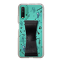Slim Protection Case - STAND & RING RIBBON Black［ HATSUNE MIKU - Ribbon - Instrumental - Monochrome ］