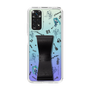 Slim Protection Case - STAND & RING RIBBON Black［ HATSUNE MIKU - Ribbon - Instrumental - Monochrome ］