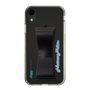 Slim Protection Case - STAND & RING RIBBON Black［ HATSUNE MIKU - Ribbon - Logo ］