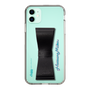 Slim Protection Case - STAND & RING RIBBON Black［ HATSUNE MIKU - Ribbon - Logo ］
