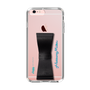 Slim Protection Case - STAND & RING RIBBON Black［ HATSUNE MIKU - Ribbon - Logo ］