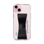 Slim Protection Case - STAND & RING RIBBON Black［ HATSUNE MIKU - Ribbon - Logo ］