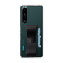 Slim Protection Case - STAND & RING RIBBON Black［ HATSUNE MIKU - Ribbon - Logo ］