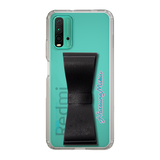 Slim Protection Case - STAND & RING RIBBON Black［ HATSUNE MIKU - Ribbon - Logo ］