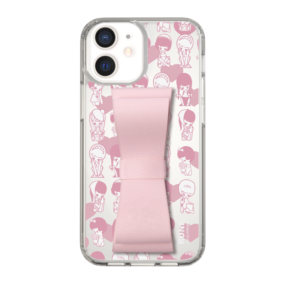 Slim Protection Case - STAND & RING RIBBON Sakura Pink［ Rune Naito - RUNE Girl Kids ］