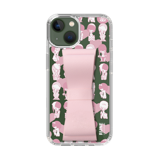 Slim Protection Case - STAND & RING RIBBON Sakura Pink［ Rune Naito - RUNE Girl Kids ］