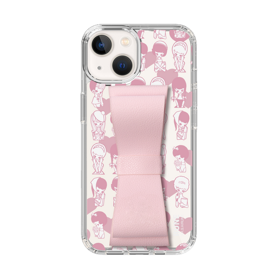 Slim Protection Case - STAND & RING RIBBON Sakura Pink［ Rune Naito - RUNE Girl Kids ］