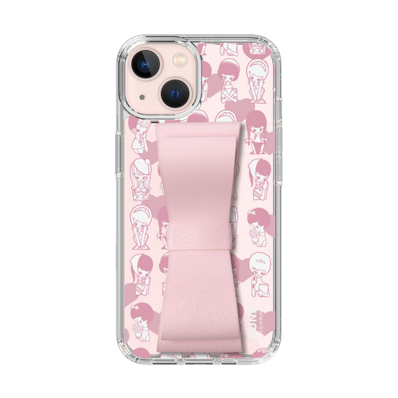 Slim Protection Case - STAND & RING RIBBON Sakura Pink［ Rune Naito - RUNE Girl Kids ］