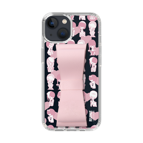Slim Protection Case - STAND & RING RIBBON Sakura Pink［ Rune Naito - RUNE Girl Kids ］