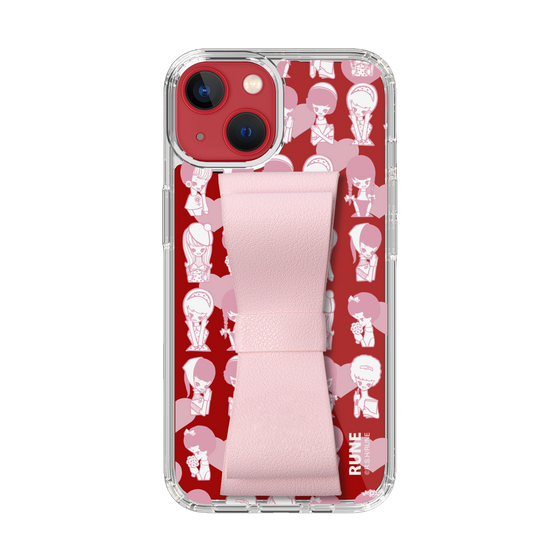 Slim Protection Case - STAND & RING RIBBON Sakura Pink［ Rune Naito - RUNE Girl Kids ］