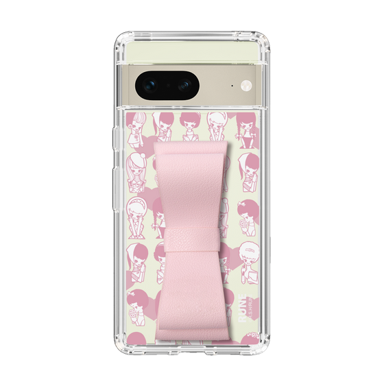 Slim Protection Case - STAND & RING RIBBON Sakura Pink［ Rune Naito - RUNE Girl Kids ］