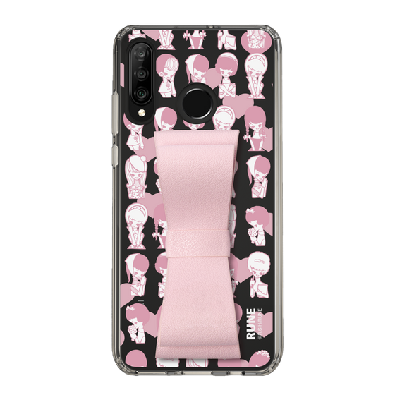 Slim Protection Case - STAND & RING RIBBON Sakura Pink［ Rune Naito - RUNE Girl Kids ］