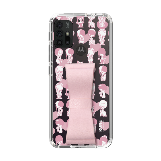 Slim Protection Case - STAND & RING RIBBON Sakura Pink［ Rune Naito - RUNE Girl Kids ］
