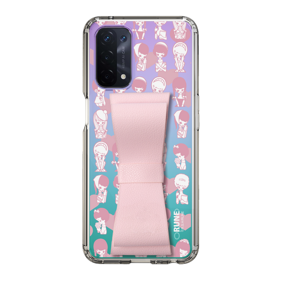 Slim Protection Case - STAND & RING RIBBON Sakura Pink［ Rune Naito - RUNE Girl Kids ］