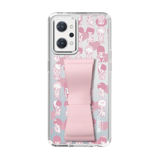 Slim Protection Case - STAND & RING RIBBON Sakura Pink［ Rune Naito - RUNE Girl Kids ］