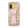 Slim Protection Case - STAND & RING RIBBON Sakura Pink［ Rune Naito - RUNE Girl Kids ］