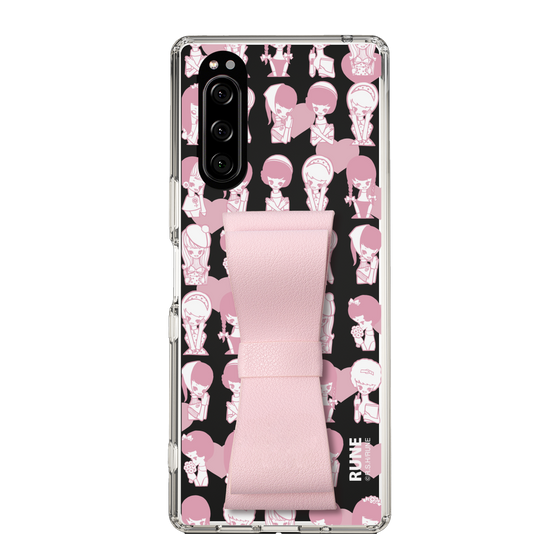 Slim Protection Case - STAND & RING RIBBON Sakura Pink［ Rune Naito - RUNE Girl Kids ］