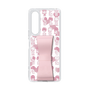 Slim Protection Case - STAND & RING RIBBON Sakura Pink［ Rune Naito - RUNE Girl Kids ］