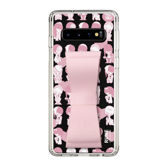 Slim Protection Case - STAND & RING RIBBON Sakura Pink［ Rune Naito - RUNE Girl Kids ］