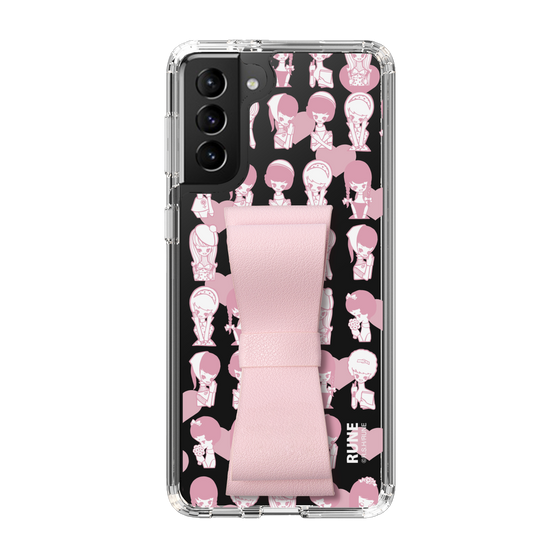 Slim Protection Case - STAND & RING RIBBON Sakura Pink［ Rune Naito - RUNE Girl Kids ］