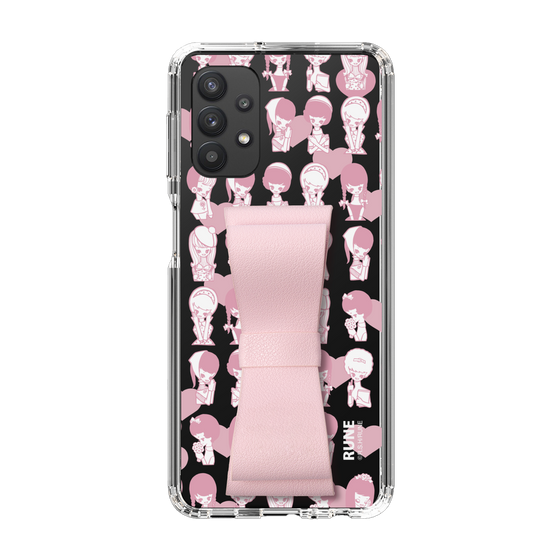Slim Protection Case - STAND & RING RIBBON Sakura Pink［ Rune Naito - RUNE Girl Kids ］