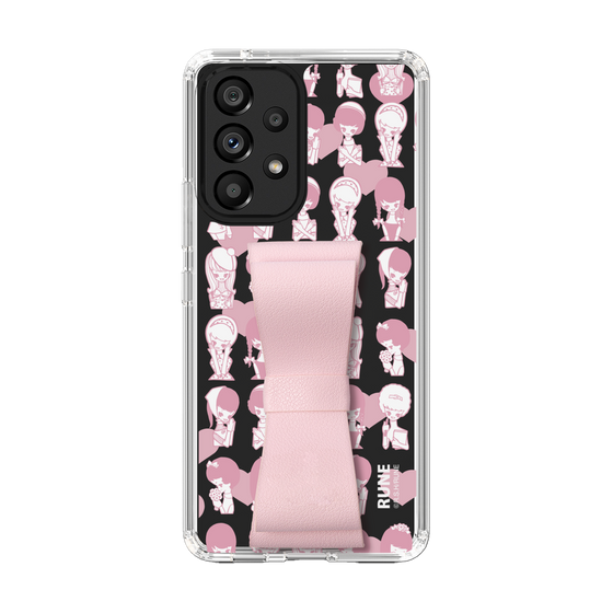 Slim Protection Case - STAND & RING RIBBON Sakura Pink［ Rune Naito - RUNE Girl Kids ］
