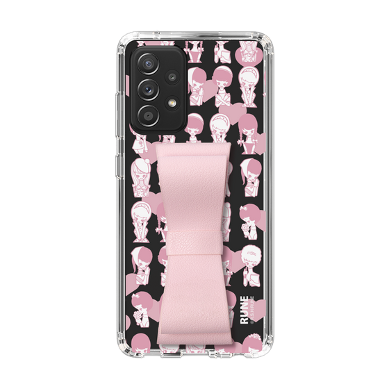 Slim Protection Case - STAND & RING RIBBON Sakura Pink［ Rune Naito - RUNE Girl Kids ］