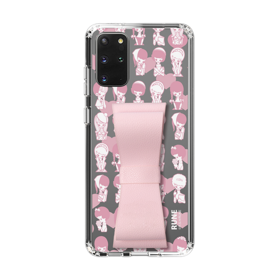 Slim Protection Case - STAND & RING RIBBON Sakura Pink［ Rune Naito - RUNE Girl Kids ］