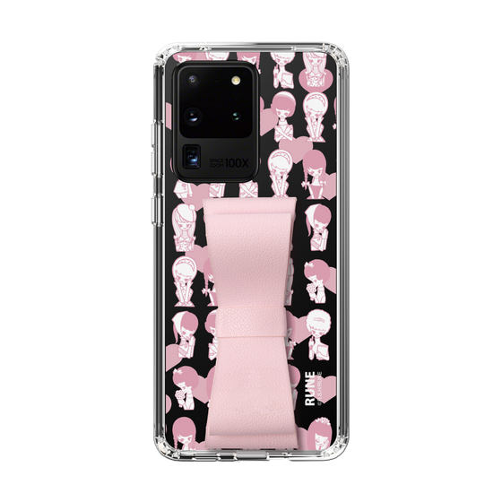Slim Protection Case - STAND & RING RIBBON Sakura Pink［ Rune Naito - RUNE Girl Kids ］