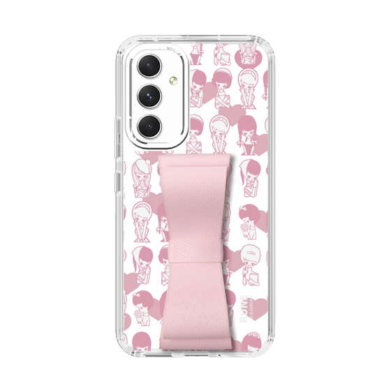 Slim Protection Case - STAND & RING RIBBON Sakura Pink［ Rune Naito - RUNE Girl Kids ］