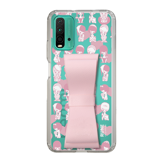 Slim Protection Case - STAND & RING RIBBON Sakura Pink［ Rune Naito - RUNE Girl Kids ］