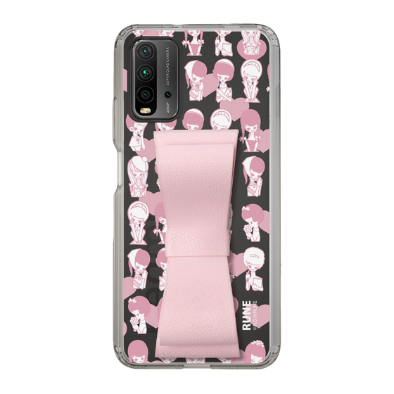 Slim Protection Case - STAND & RING RIBBON Sakura Pink［ Rune Naito - RUNE Girl Kids ］