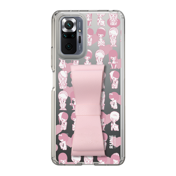 Slim Protection Case - STAND & RING RIBBON Sakura Pink［ Rune Naito - RUNE Girl Kids ］