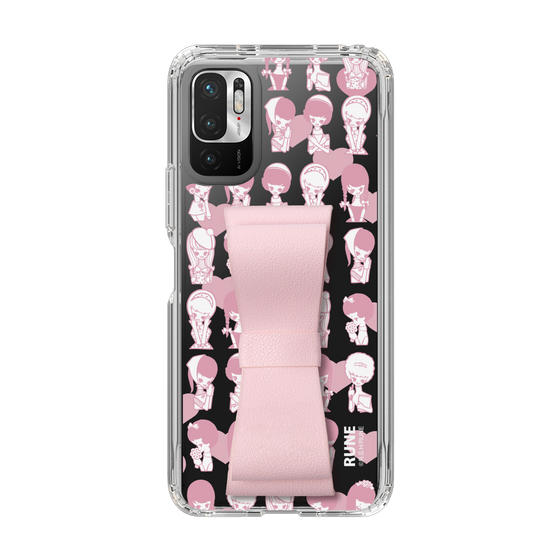 Slim Protection Case - STAND & RING RIBBON Sakura Pink［ Rune Naito - RUNE Girl Kids ］