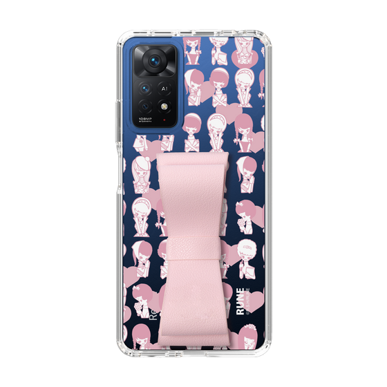 Slim Protection Case - STAND & RING RIBBON Sakura Pink［ Rune Naito - RUNE Girl Kids ］