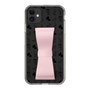Slim Protection Case - STAND & RING RIBBON Sakura Pink［ Rune Naito - RUNE Animal Dog ］