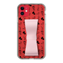 Slim Protection Case - STAND & RING RIBBON Sakura Pink［ Rune Naito - RUNE Animal Dog ］
