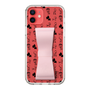 Slim Protection Case - STAND & RING RIBBON Sakura Pink［ Rune Naito - RUNE Animal Dog ］